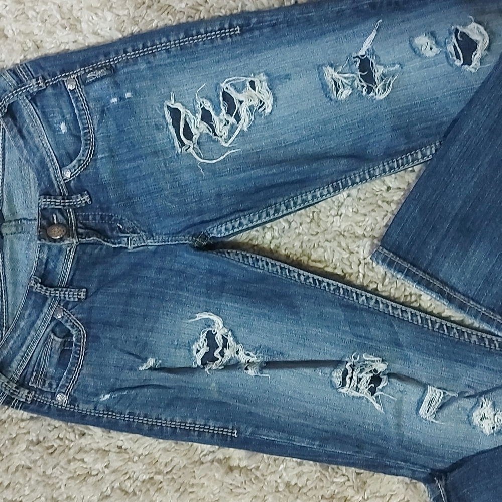 Silver jeans 👖